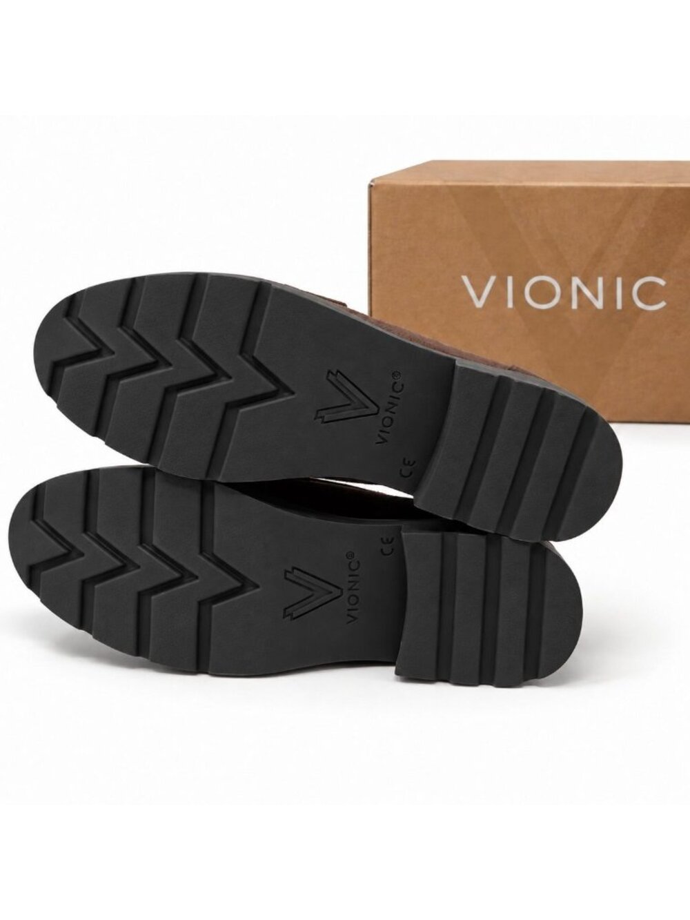 Vionic Cleo Loafers Womens 8 M Coffee Brown Suede Arch Support Slip On Comfort - Picture 8 of 9